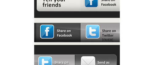 Share Button Kit free psd file